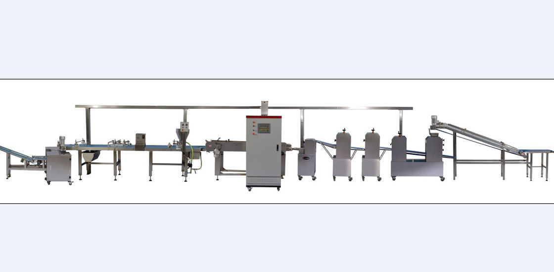 Máquina plana de la fabricación de pan de la alta capacidad, cadena de producción automática de Lacha Paratha proveedor