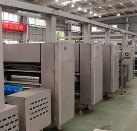Máquina de encargo de la fabricación de pastas de la pasta de hojaldre de la capacidad/cadena de producción caliente de los bolsillos proveedor