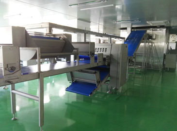 China Máquina de congelación auto de la laminación del cruasán con 2,5 - 6 milímetros de grueso de la pasta fábrica