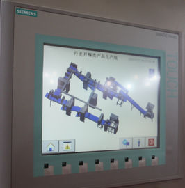 China El PLC controla la máquina plana de la fabricación de pan con el peso/diámetro del pan ajustable fábrica